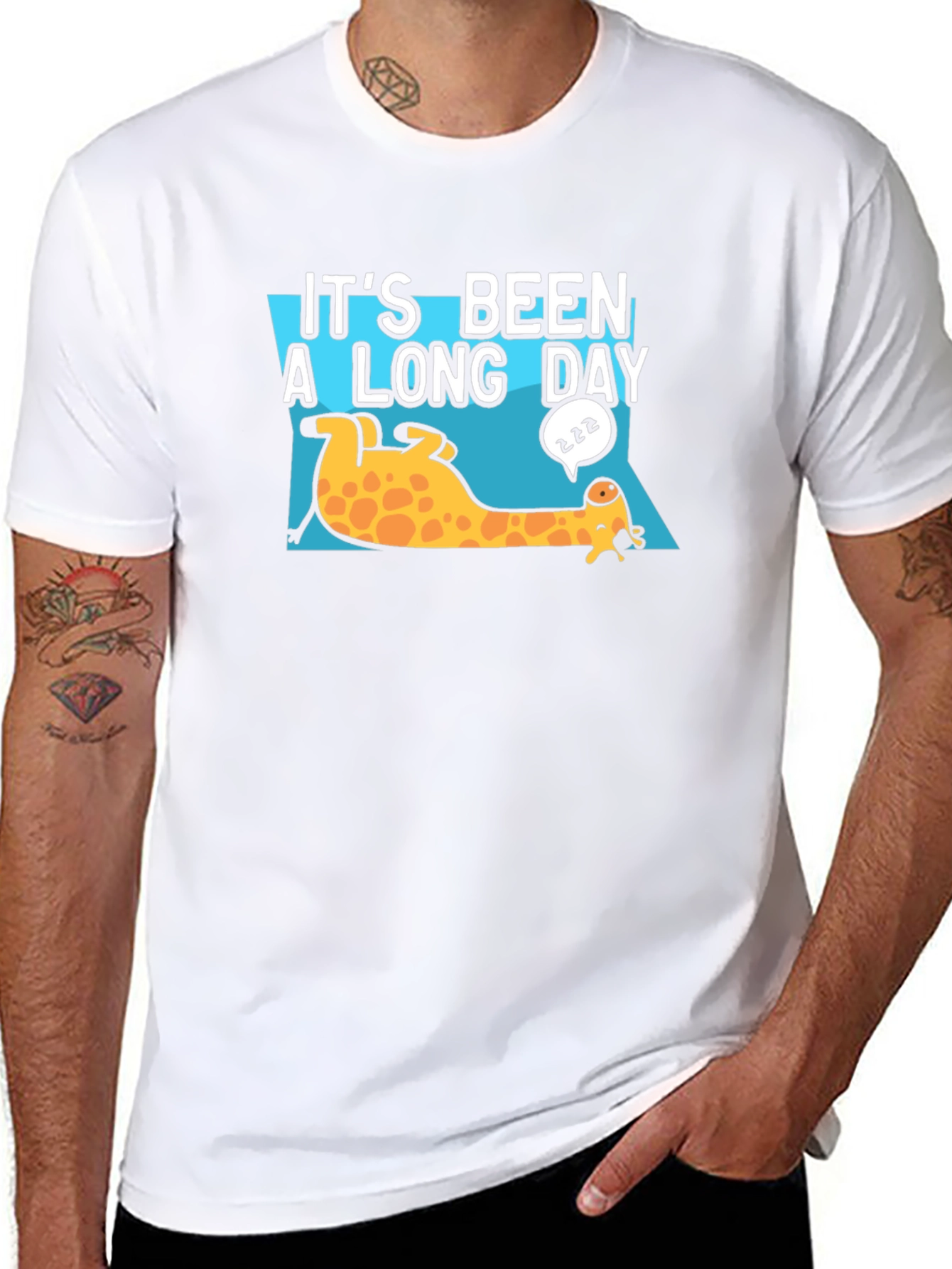 Its Been A Long Day Giraffe T-Shirt