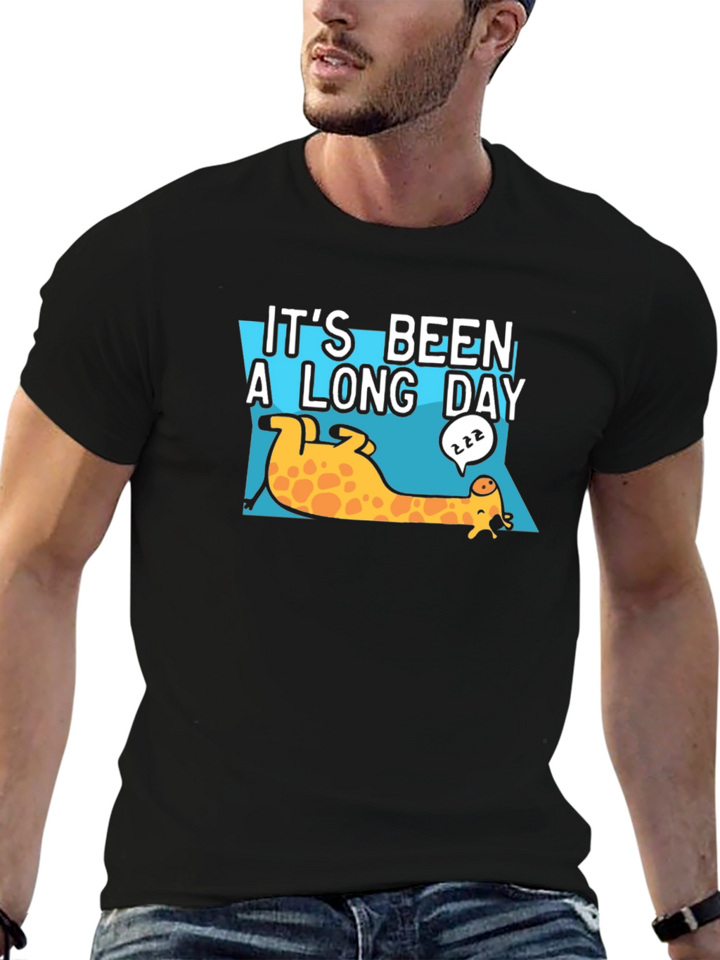 Its Been A Long Day Giraffe T-Shirt