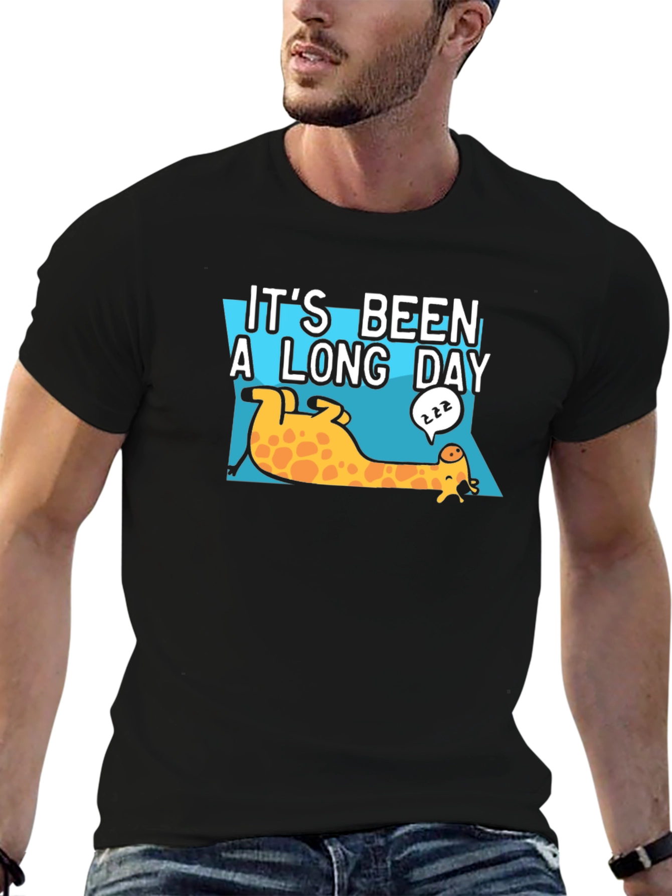 Its Been A Long Day Giraffe T-Shirt