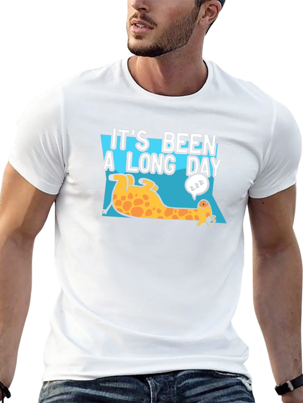 Its Been A Long Day Giraffe T-Shirt