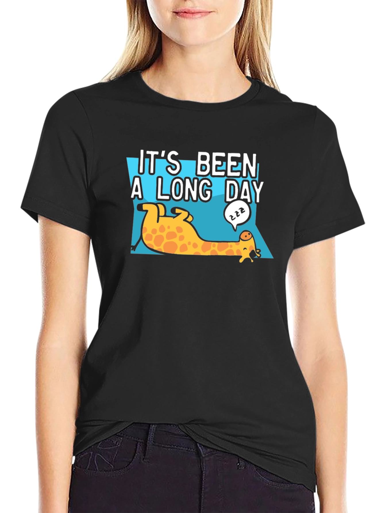 Its Been A Long Day Giraffe T-Shirt