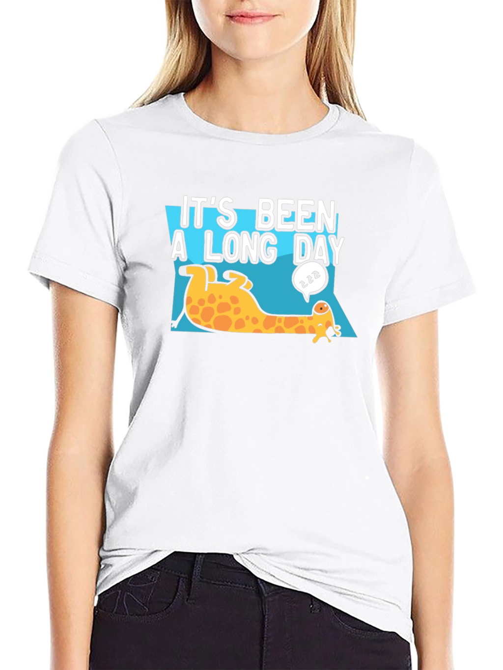 Its Been A Long Day Giraffe T-Shirt