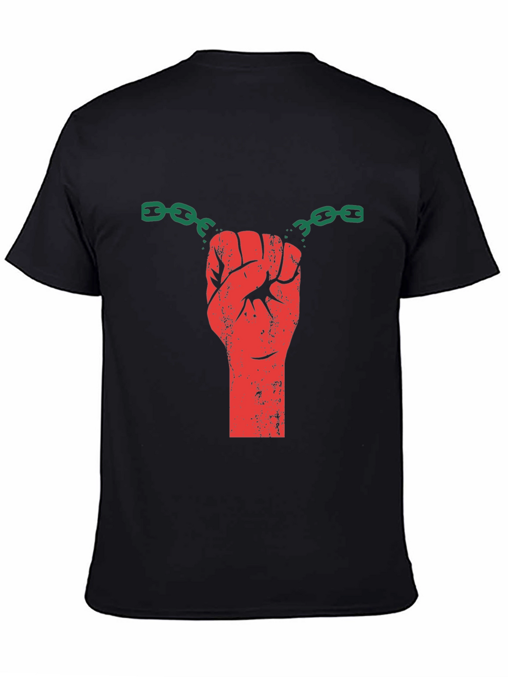 Liberated Fist Graphic T-Shirt - Black
