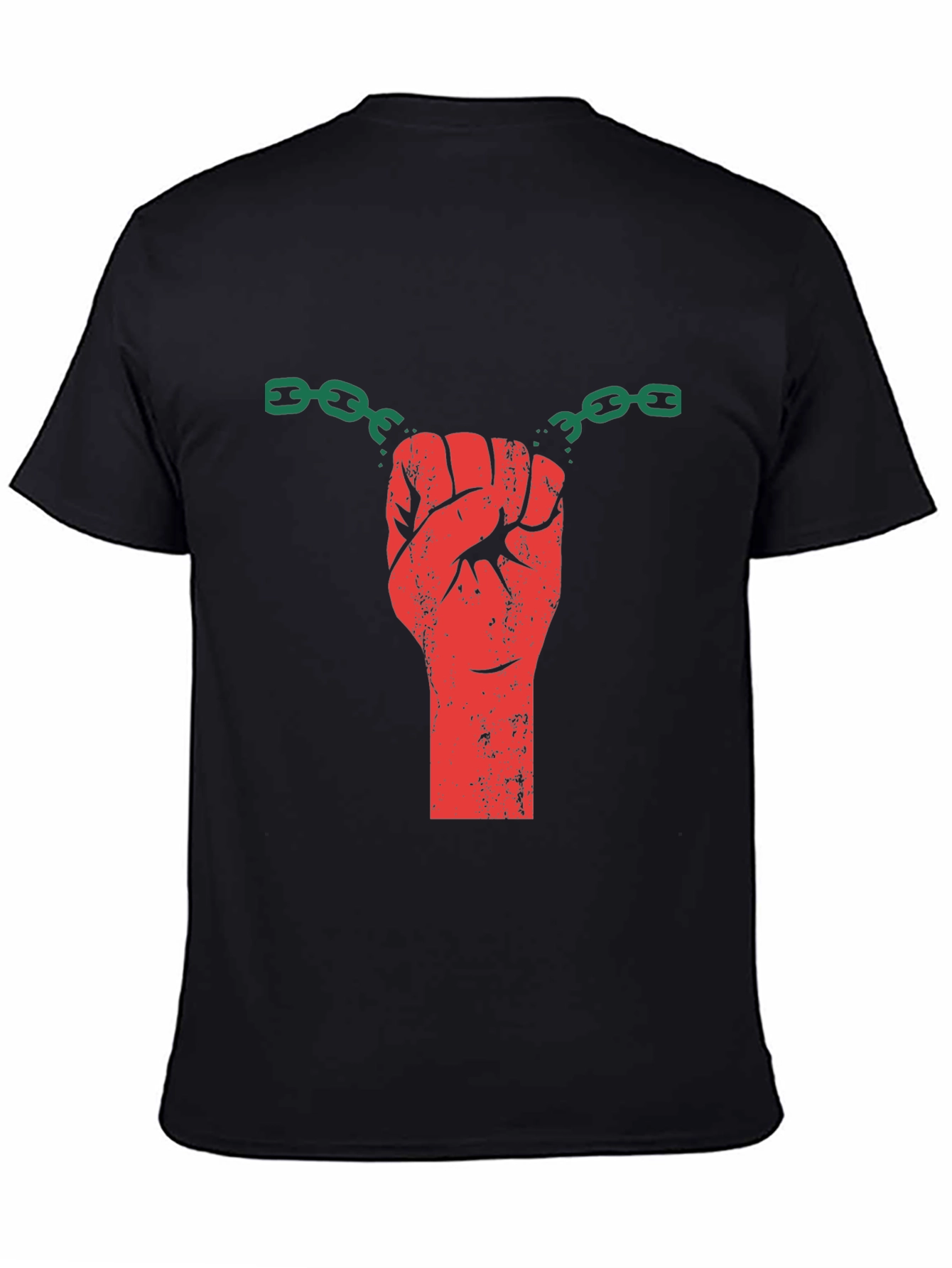 Liberated Fist Graphic T-Shirt - Black