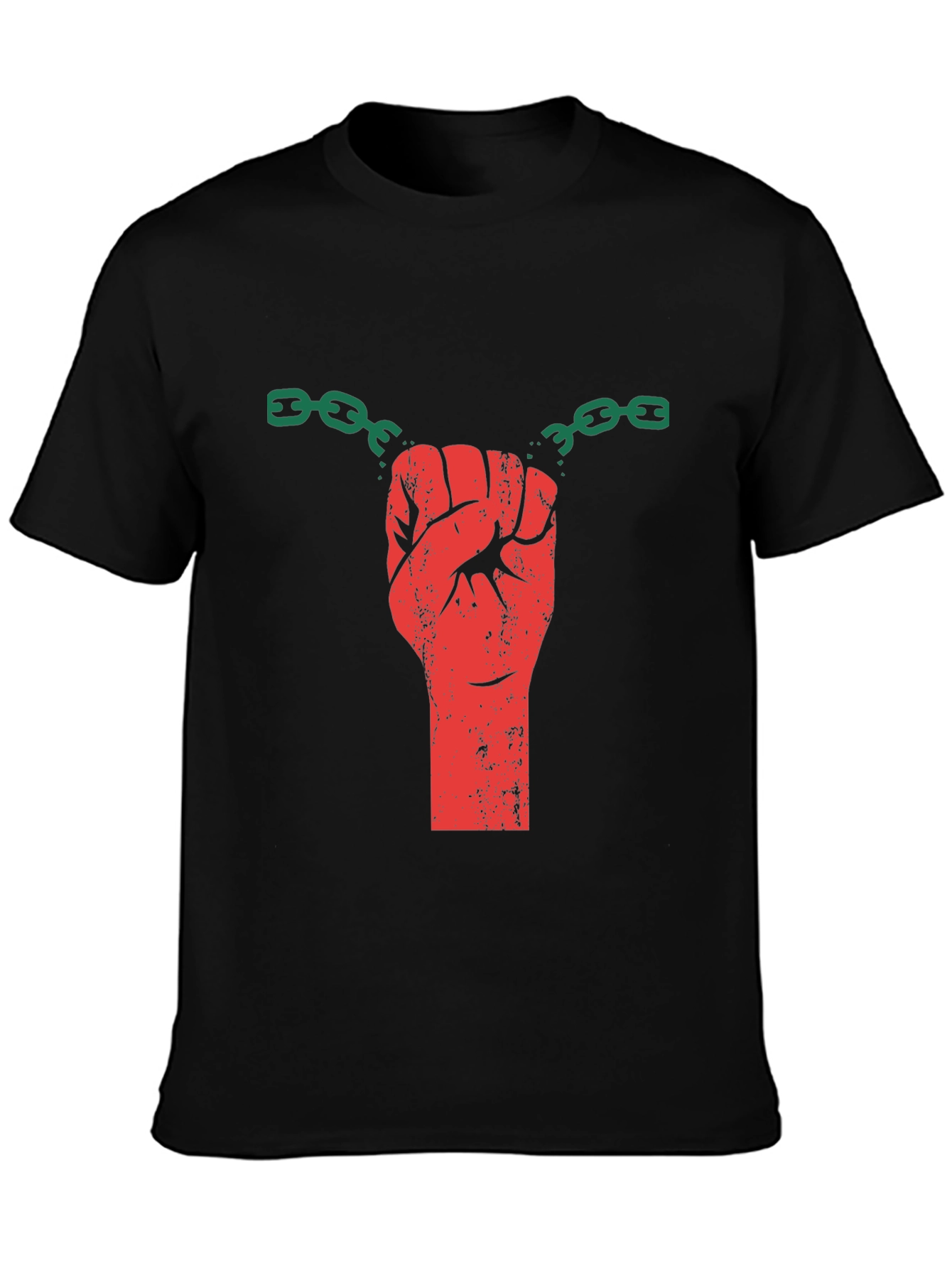 Liberated Fist Graphic T-Shirt - Black