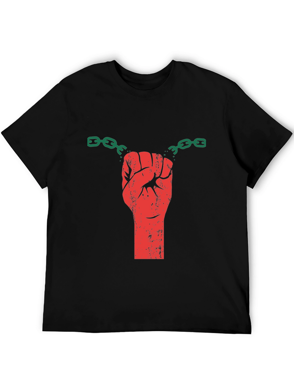 Liberated Fist Graphic T-Shirt - Black