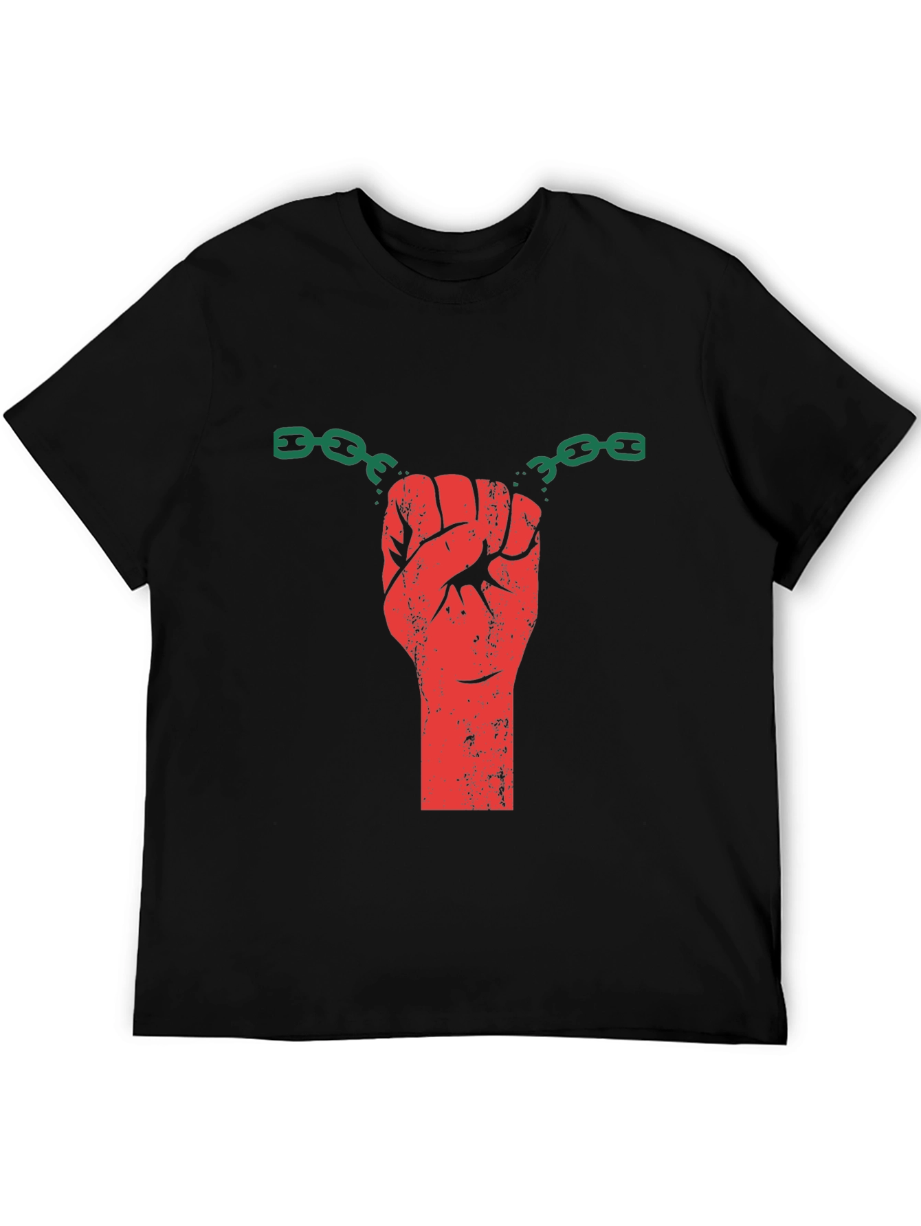 Liberated Fist Graphic T-Shirt - Black