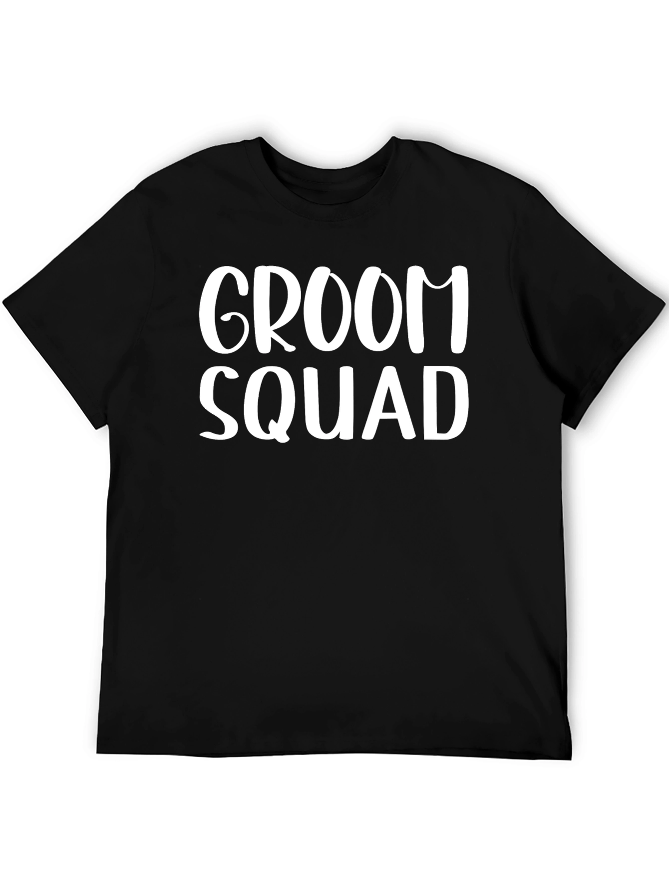 Groom Squad Crew Neck T-Shirt