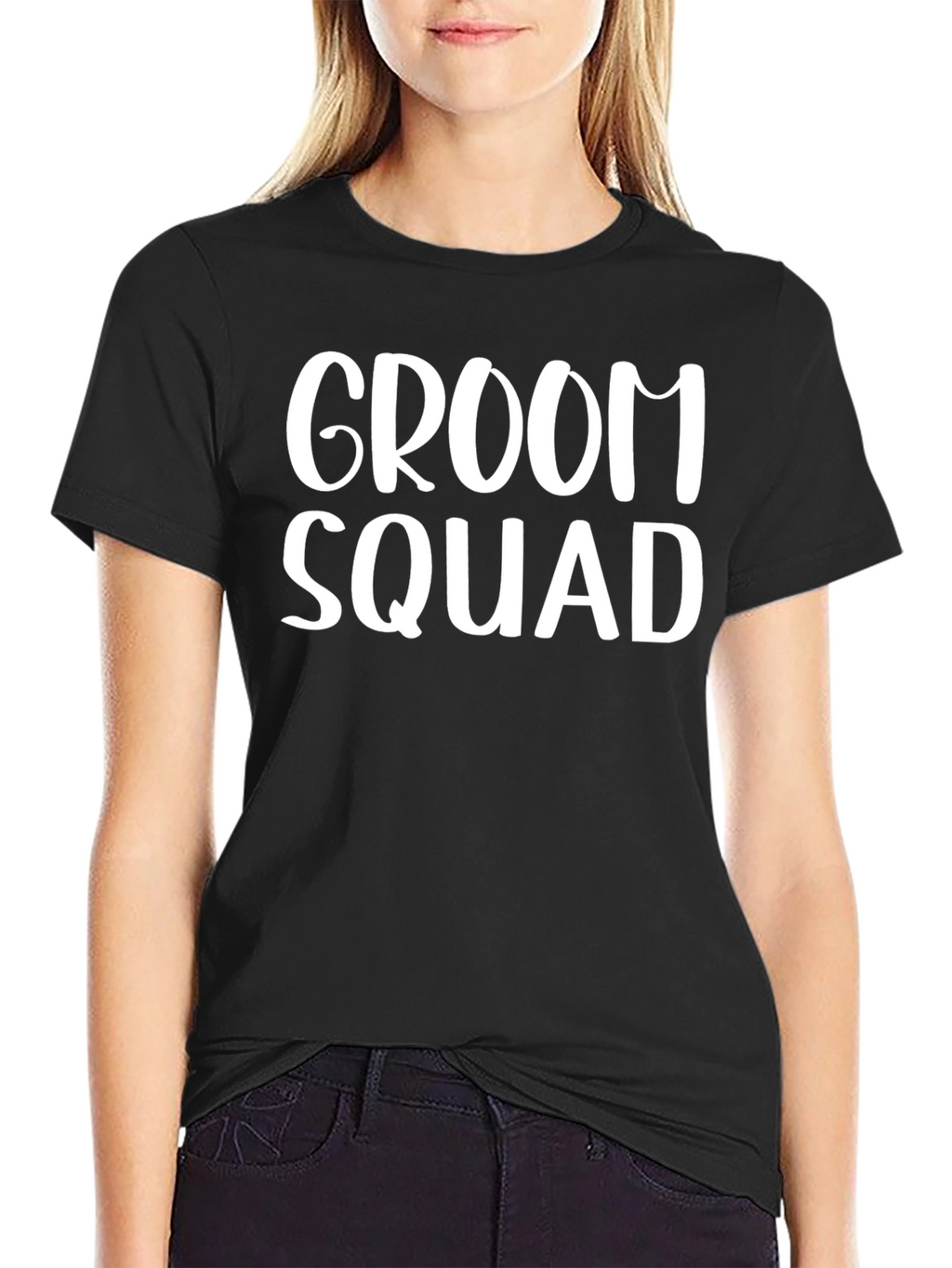 Groom Squad Crew Neck T-Shirt