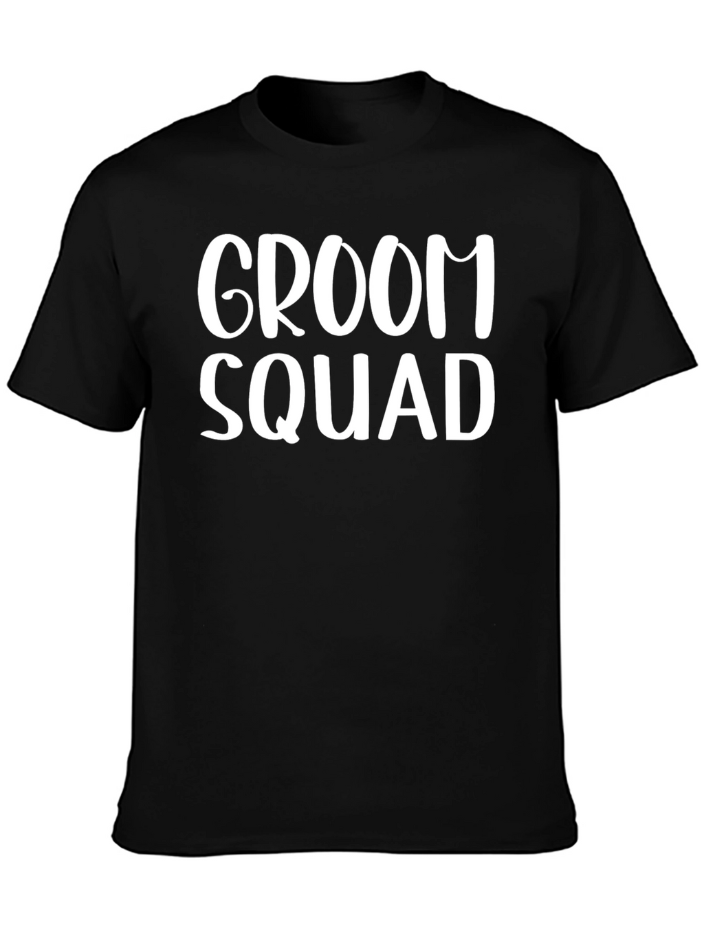 Groom Squad Crew Neck T-Shirt