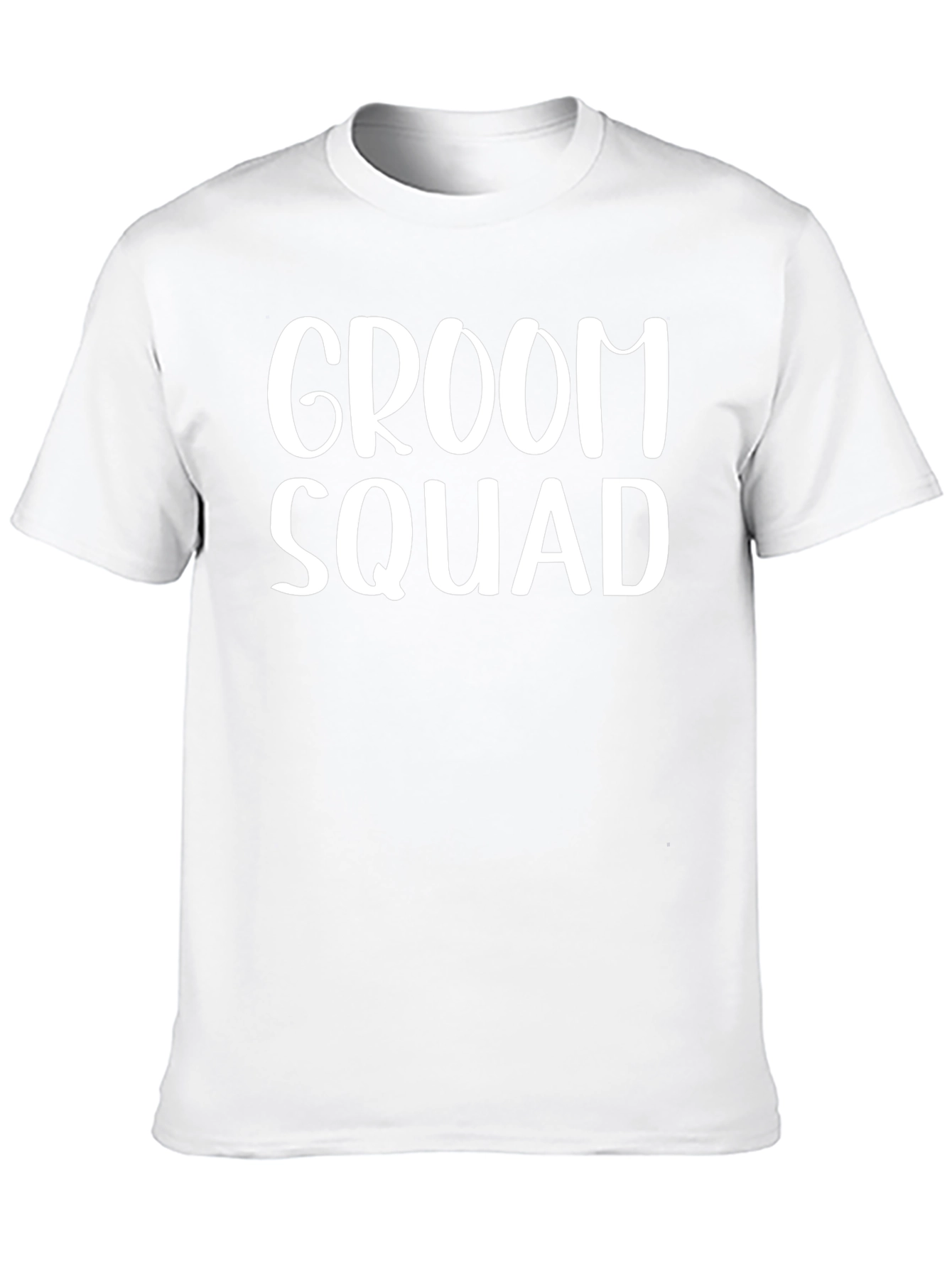 Groom Squad Crew Neck T-Shirt