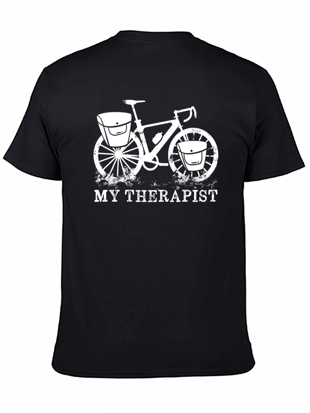My Therapist: Bike Graphic Tee - Cycling Therapy Shirt