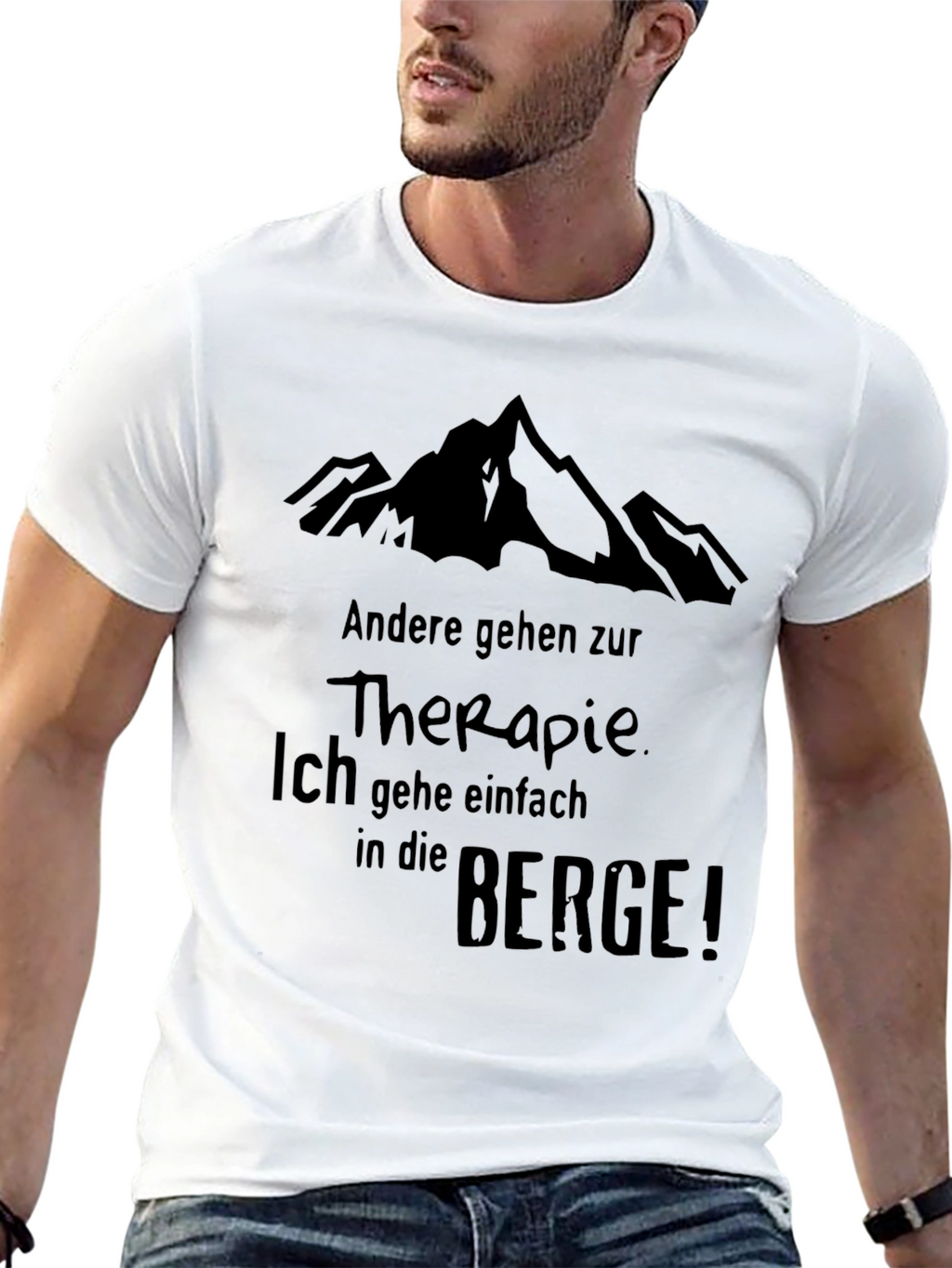 Mountain Therapy Black T-Shirt