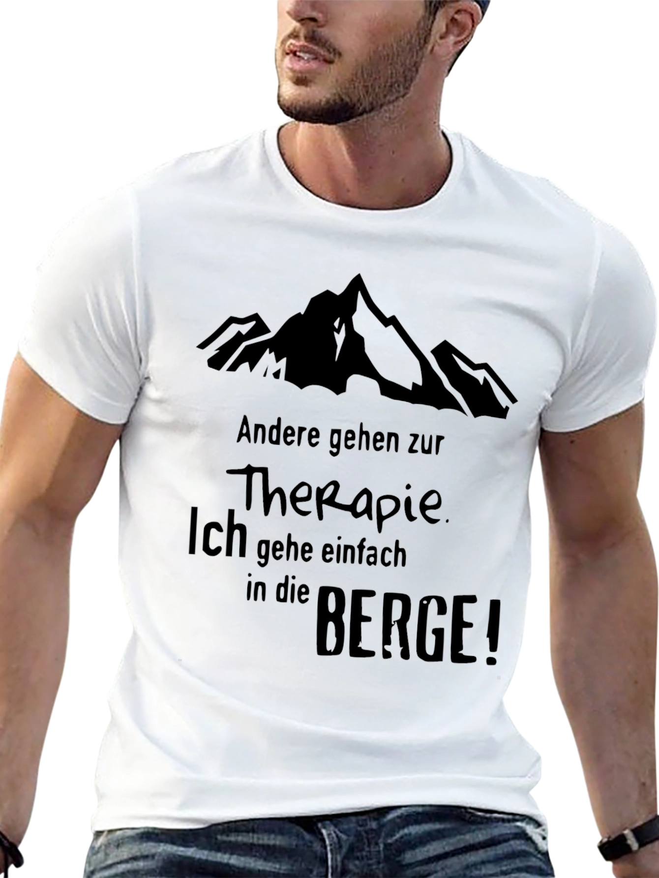 Mountain Therapy Black T-Shirt
