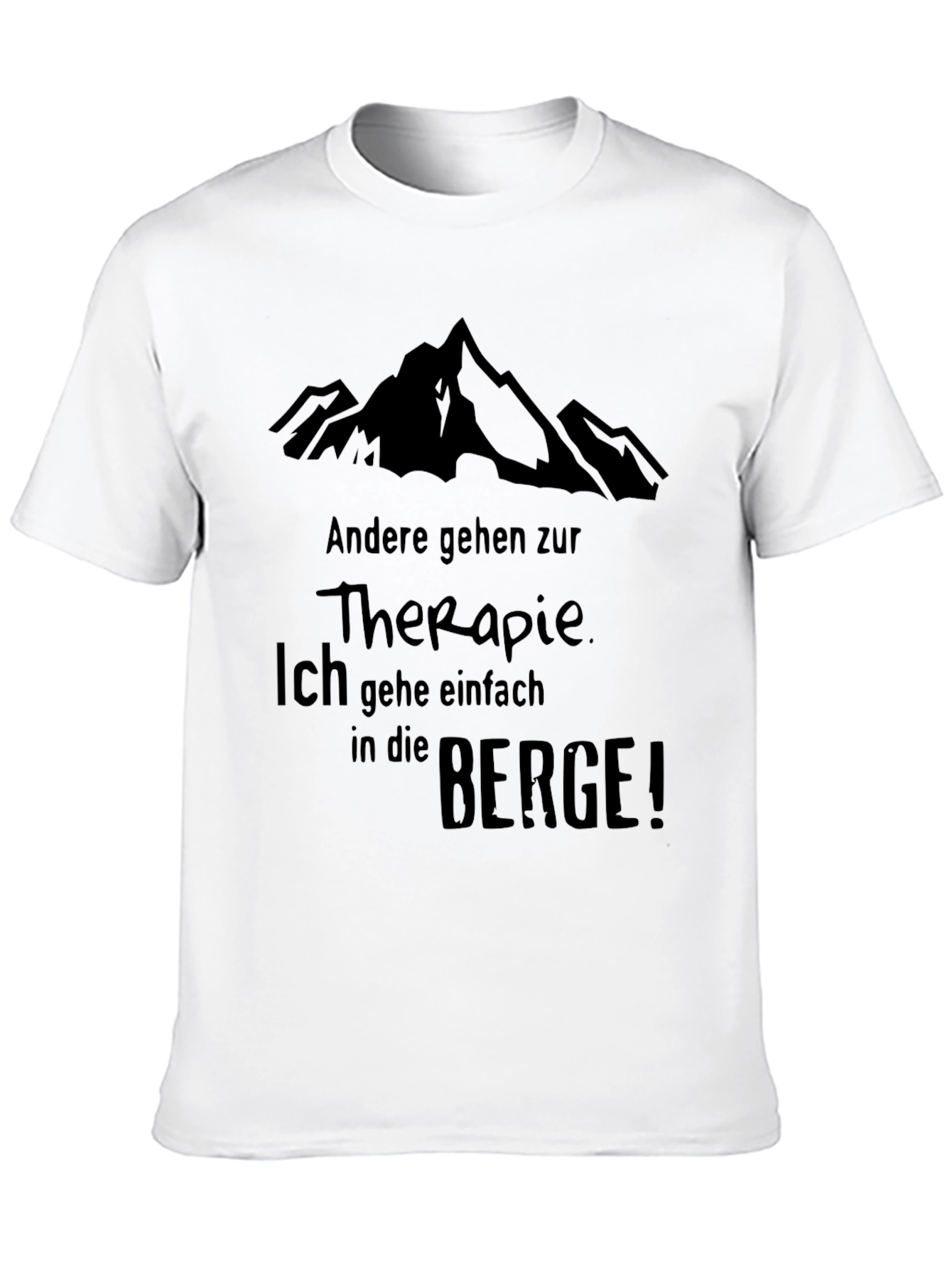 Mountain Therapy Black T-Shirt