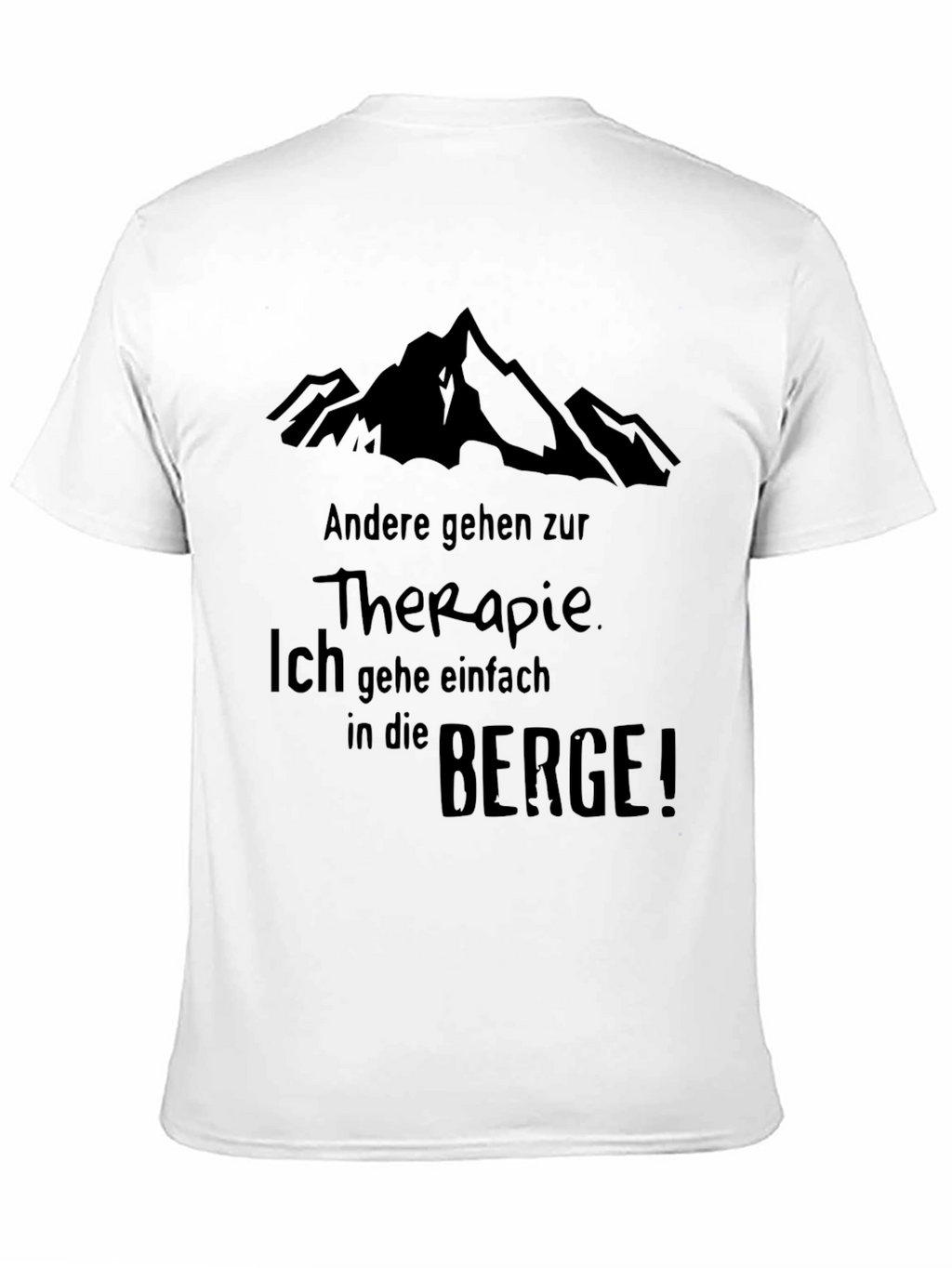 Mountain Therapy Black T-Shirt