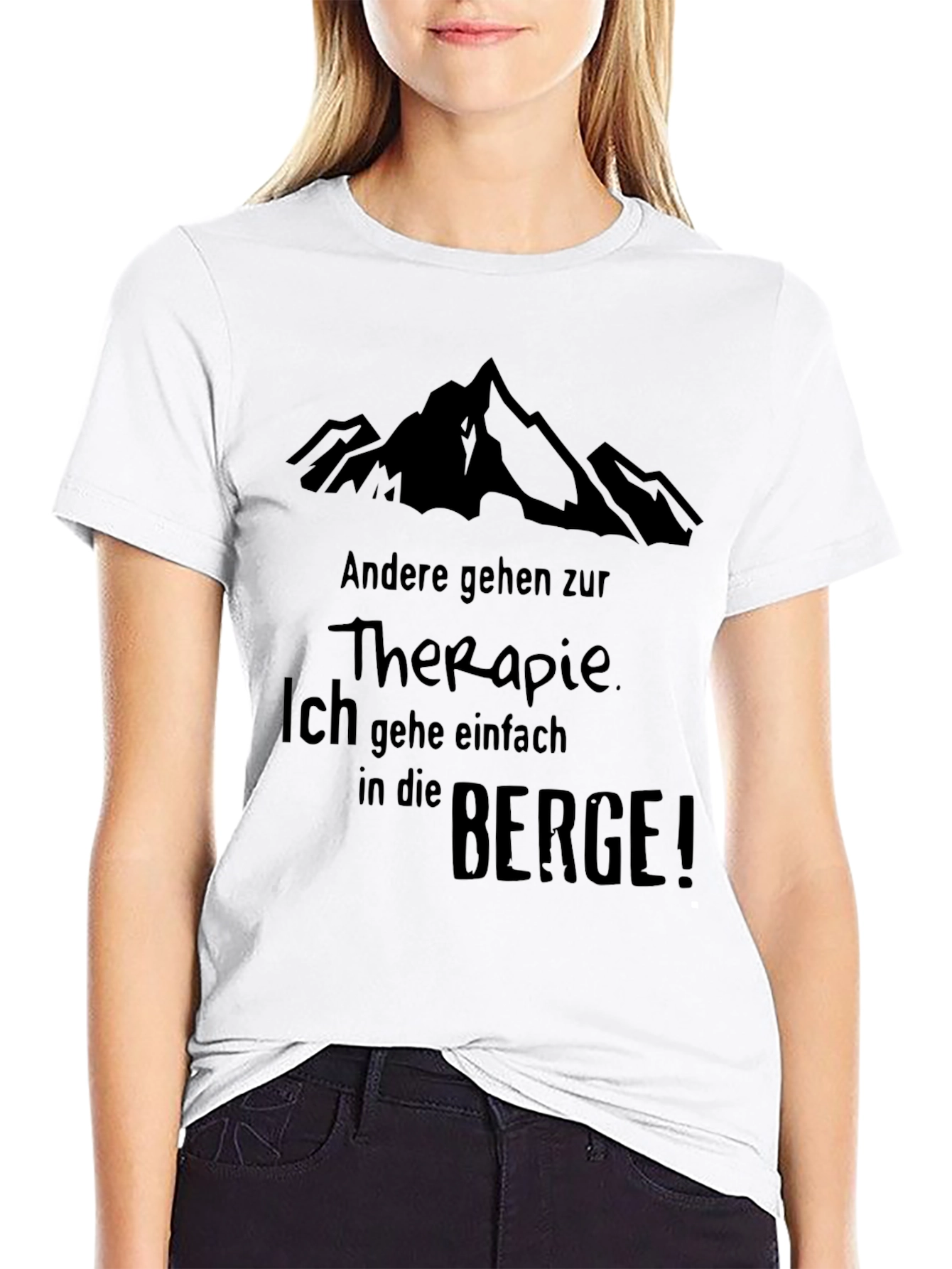 Mountain Therapy Black T-Shirt