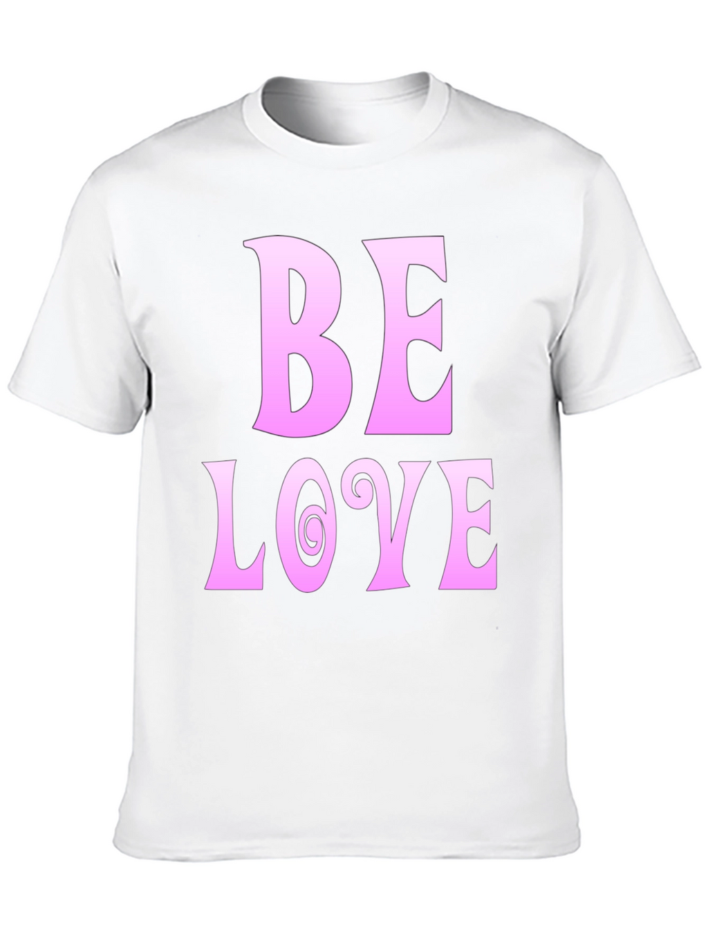 Be Love Black Graphic Tee