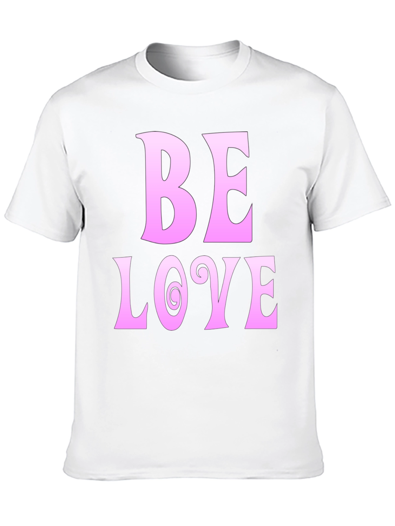 Be Love Black Graphic Tee