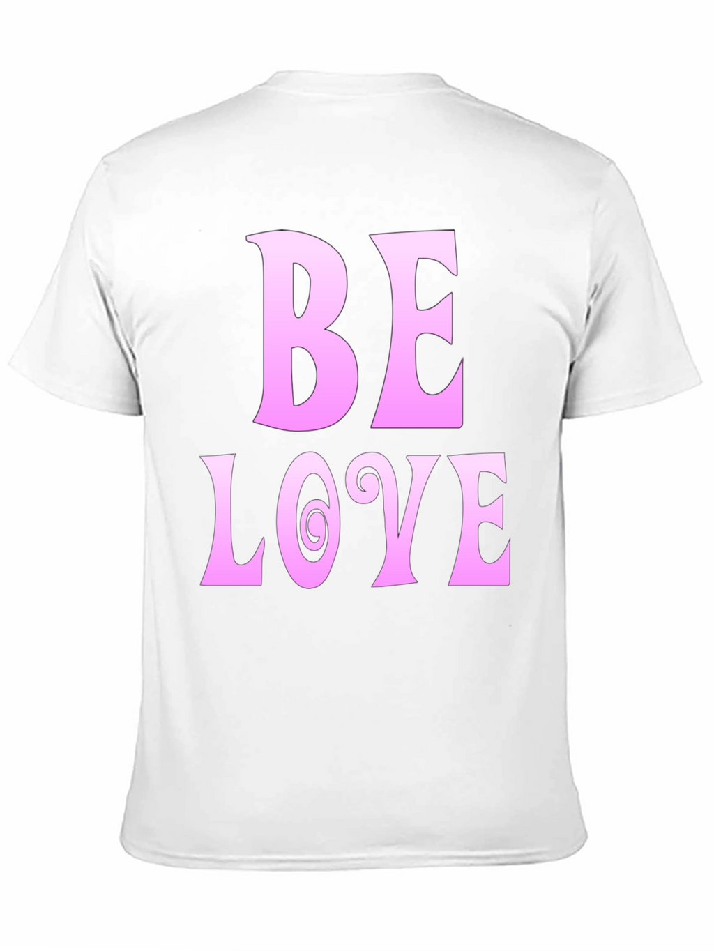 Be Love Black Graphic Tee