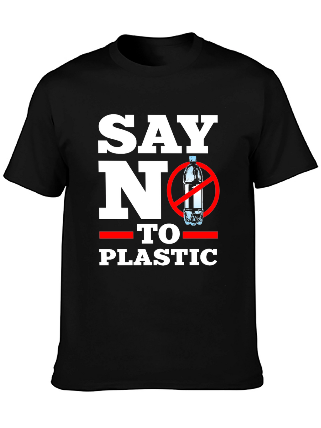 Say No To Plastic Graphic T-Shirt