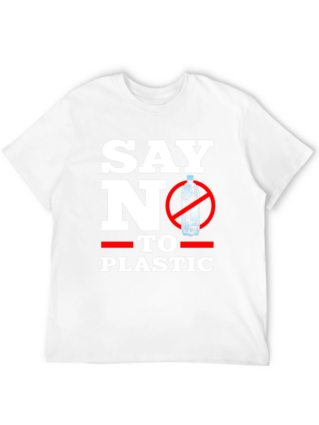 Say No To Plastic Graphic T-Shirt