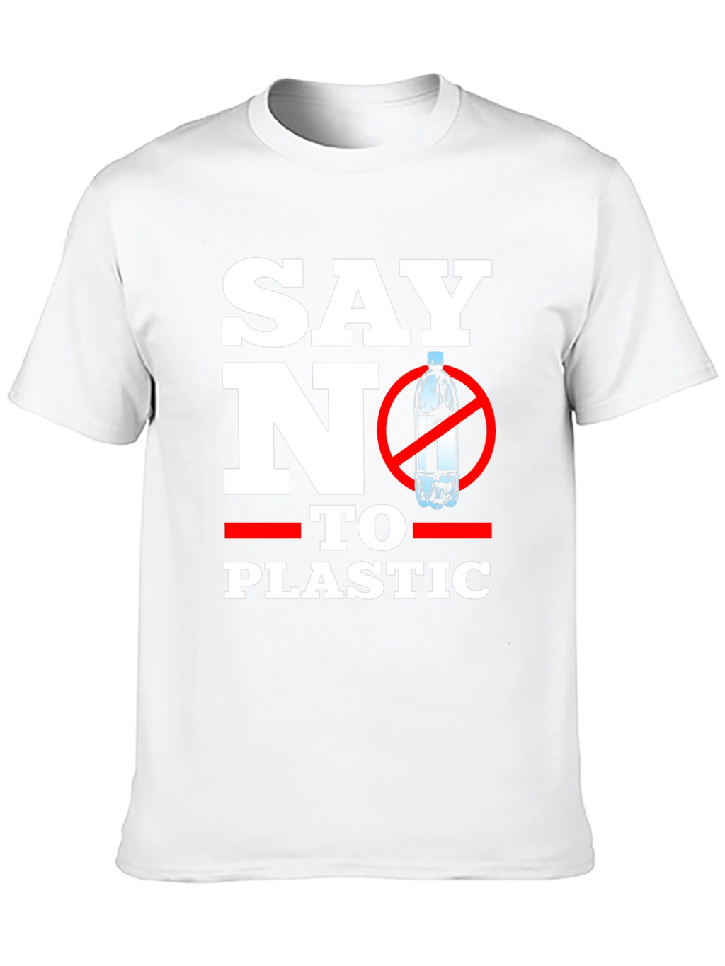 Say No To Plastic Graphic T-Shirt