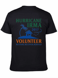 Hurricane Irma Volunteer T-Shirt: Restore Recover Rebuild