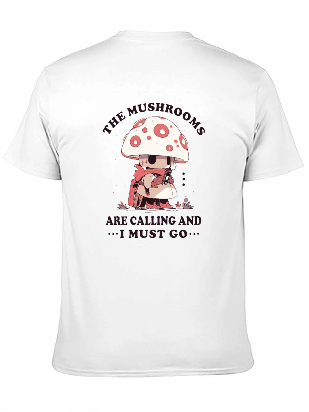 Mushroom Calling T-Shirt - Adventure Awaits!