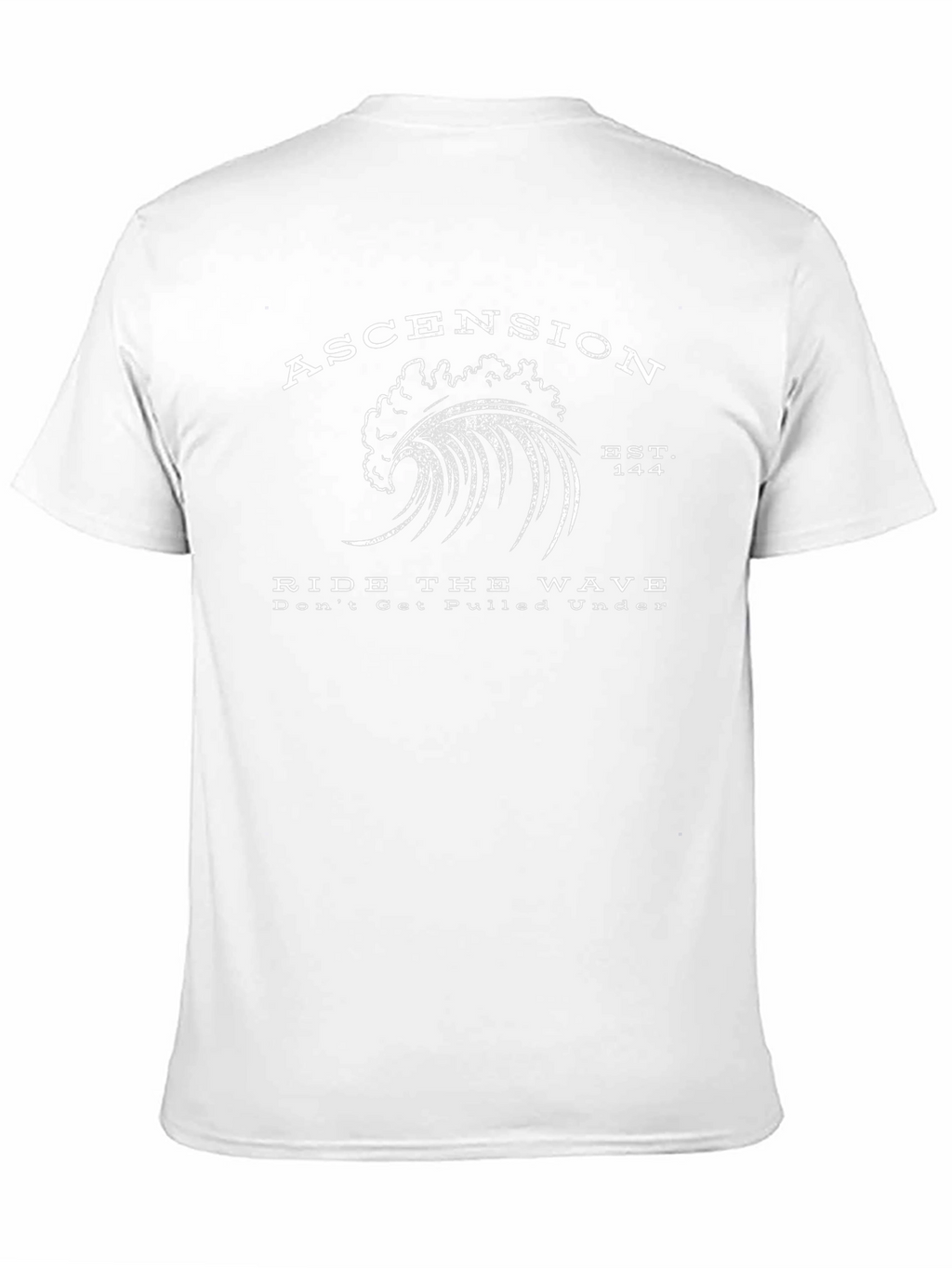 Ascension Wave Graphic Black T-Shirt