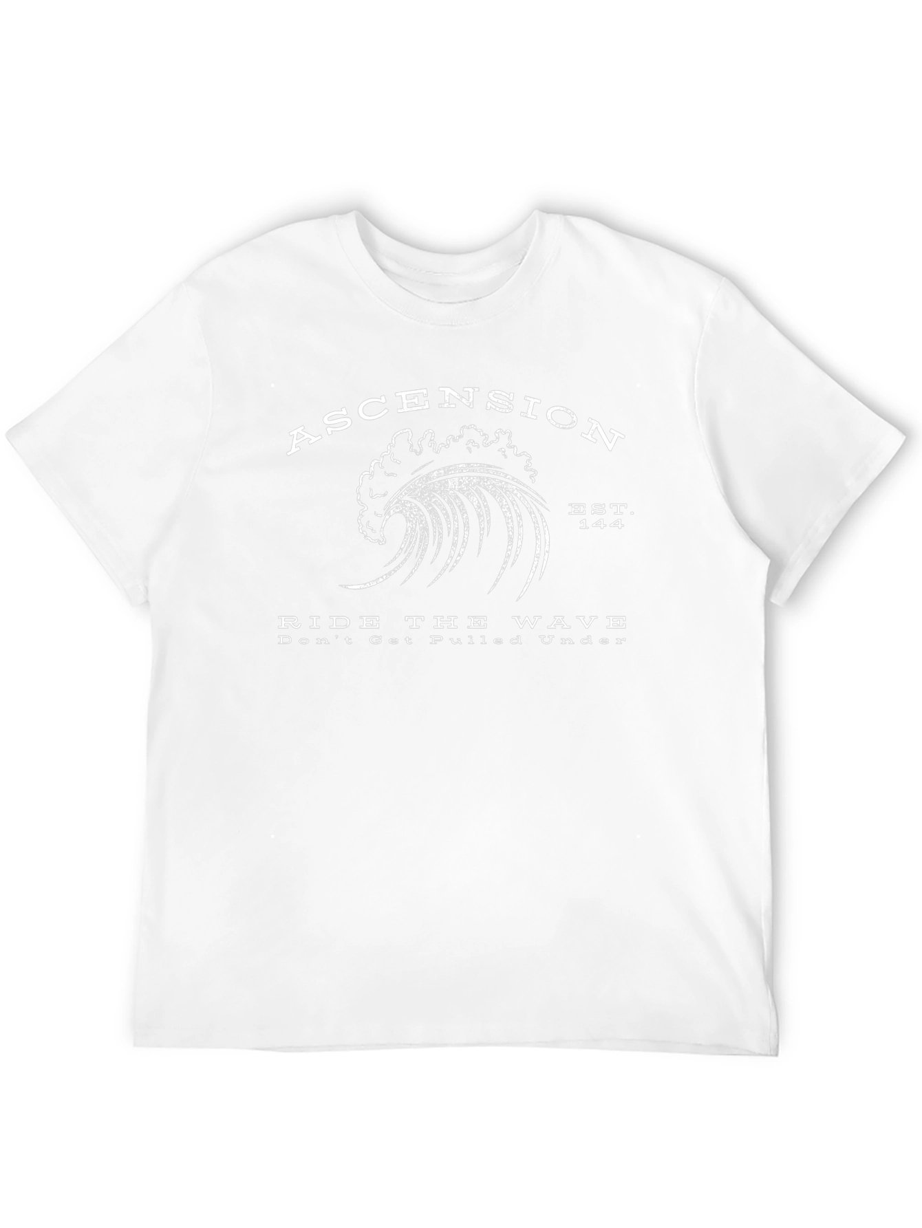 Ascension Wave Graphic Black T-Shirt