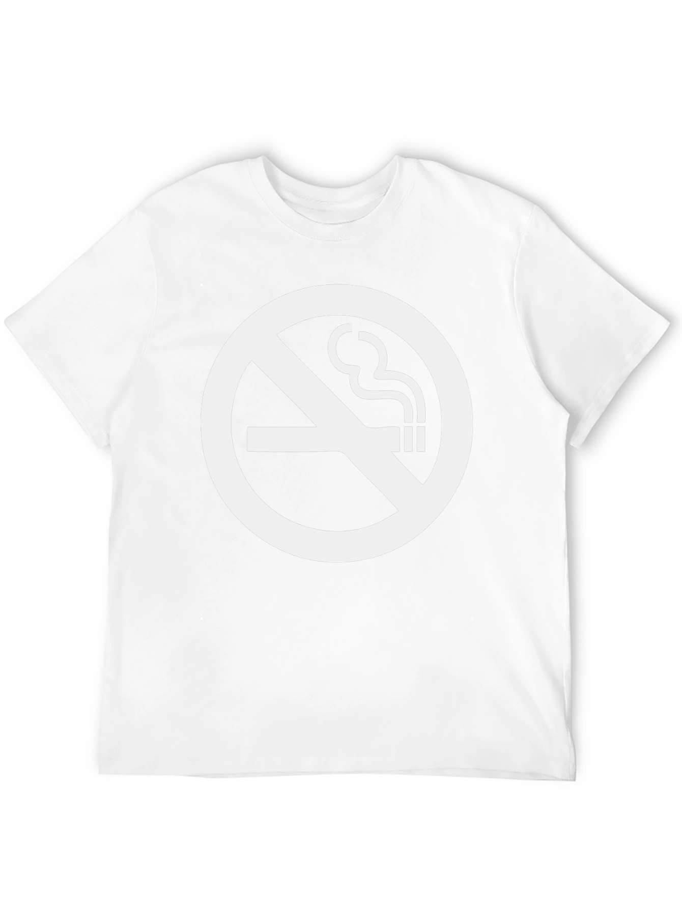 No Smoking Graphic Tee - Classic Black T-Shirt