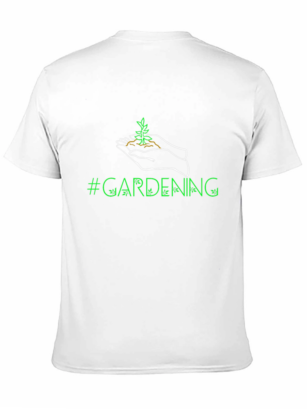 Gardening Graphic T-Shirt - Black