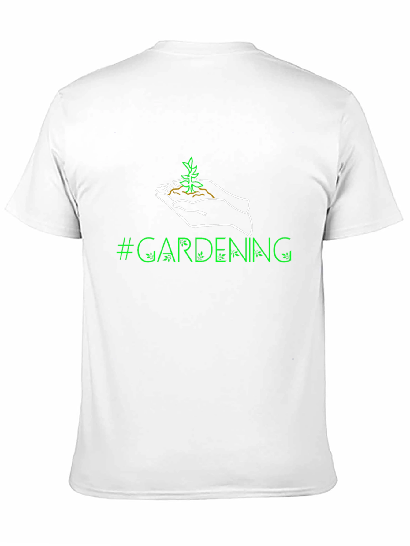 Gardening Graphic T-Shirt - Black
