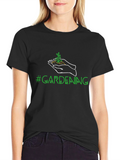 Gardening Graphic T-Shirt - Black