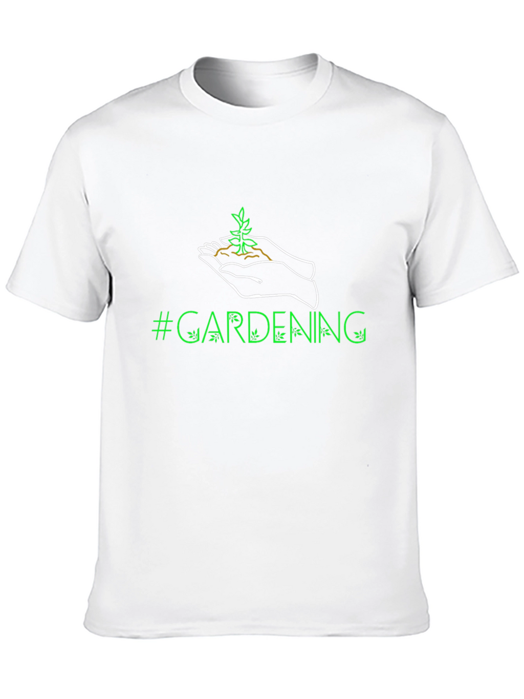 Gardening Graphic T-Shirt - Black