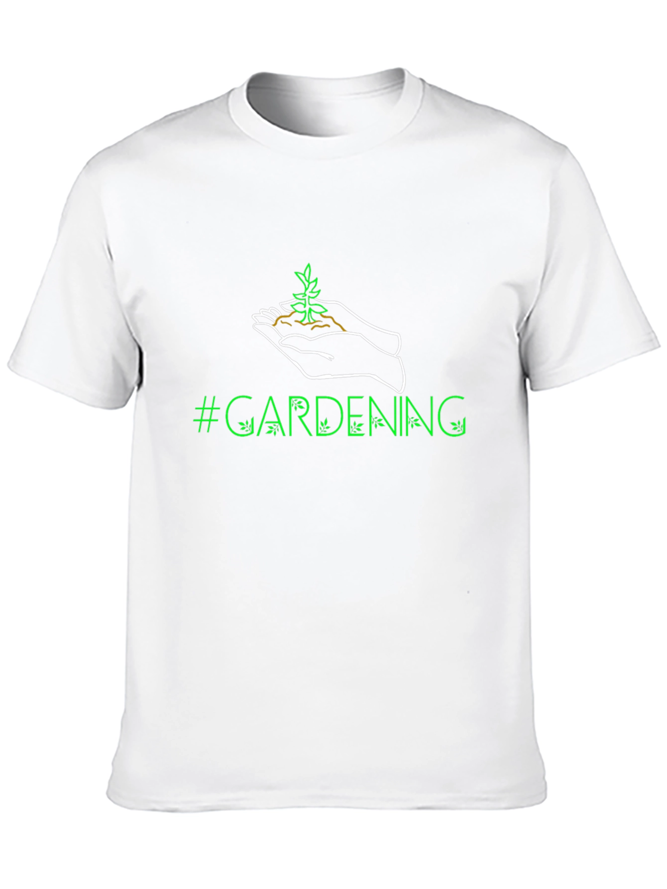 Gardening Graphic T-Shirt - Black