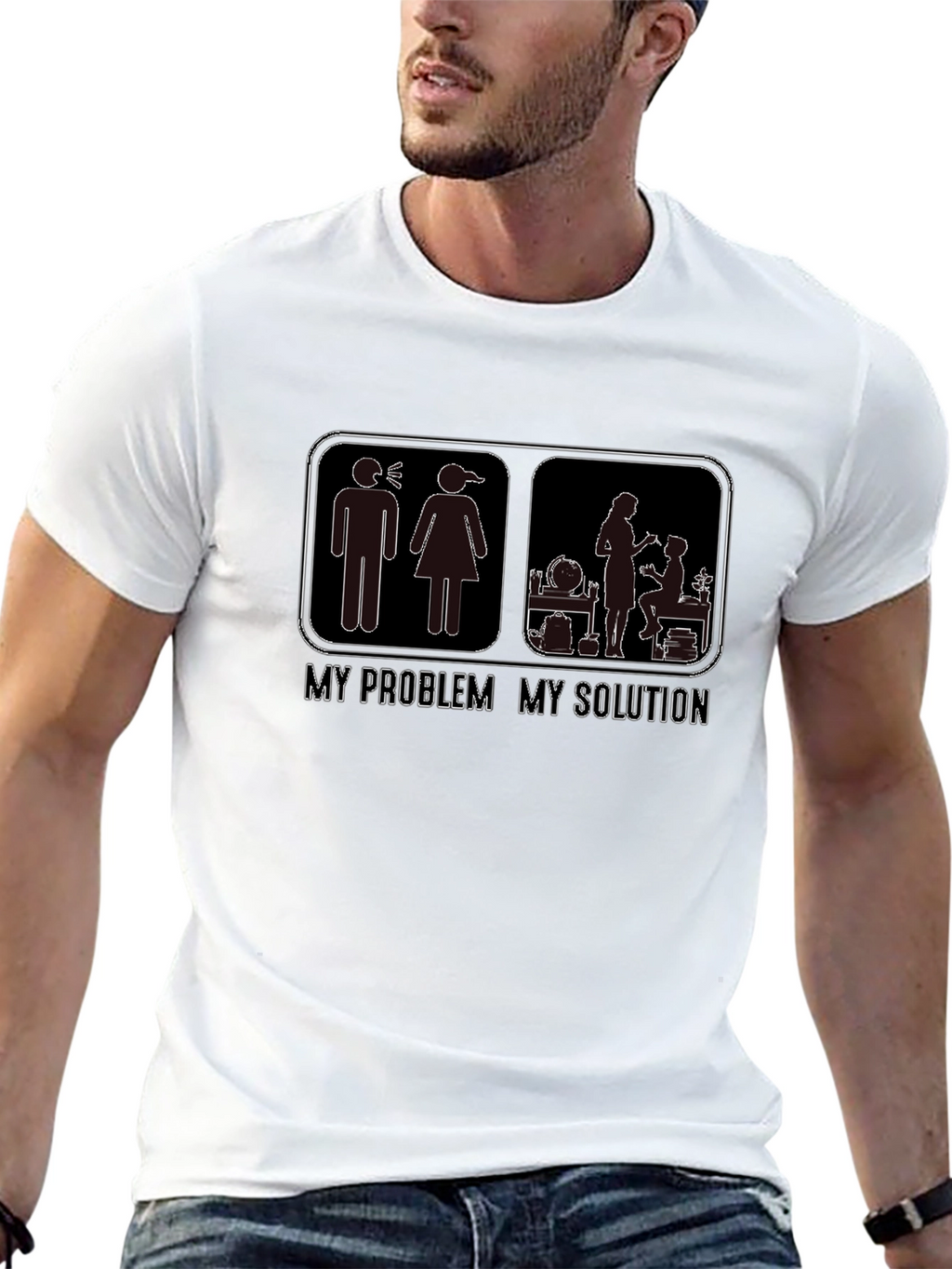 My Problem My Solution Graphic T-Shirt