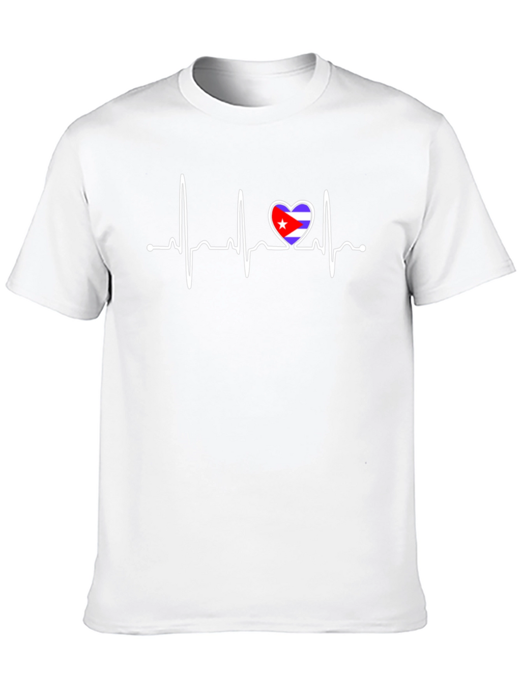 Cuba Heartbeat T-Shirt - Black