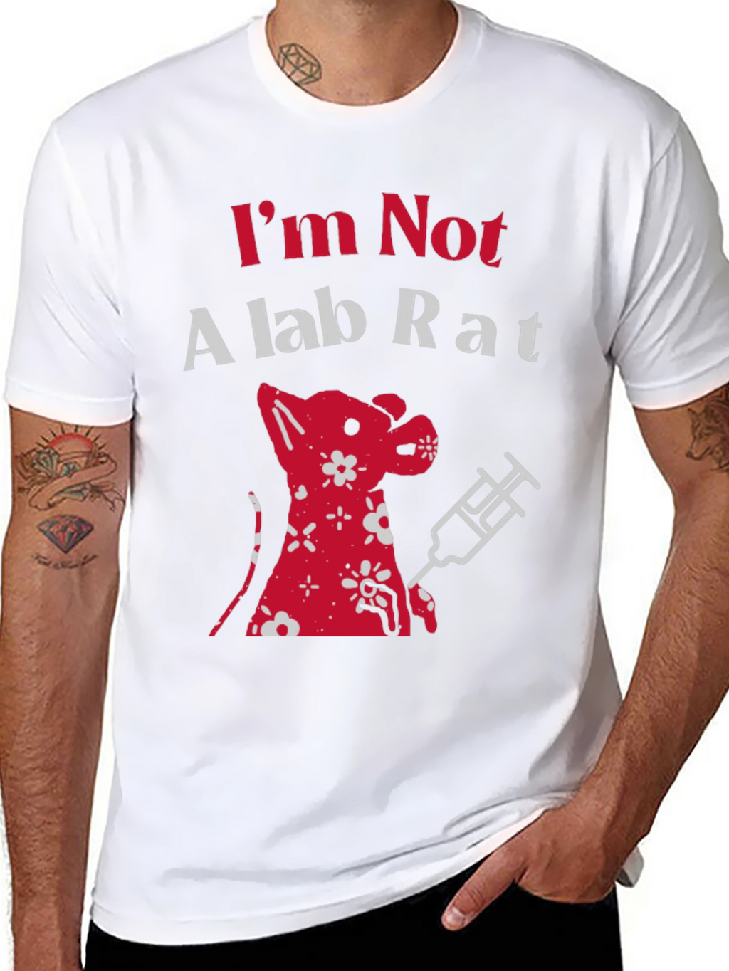 Im Not a Lab Rat Graphic Tee