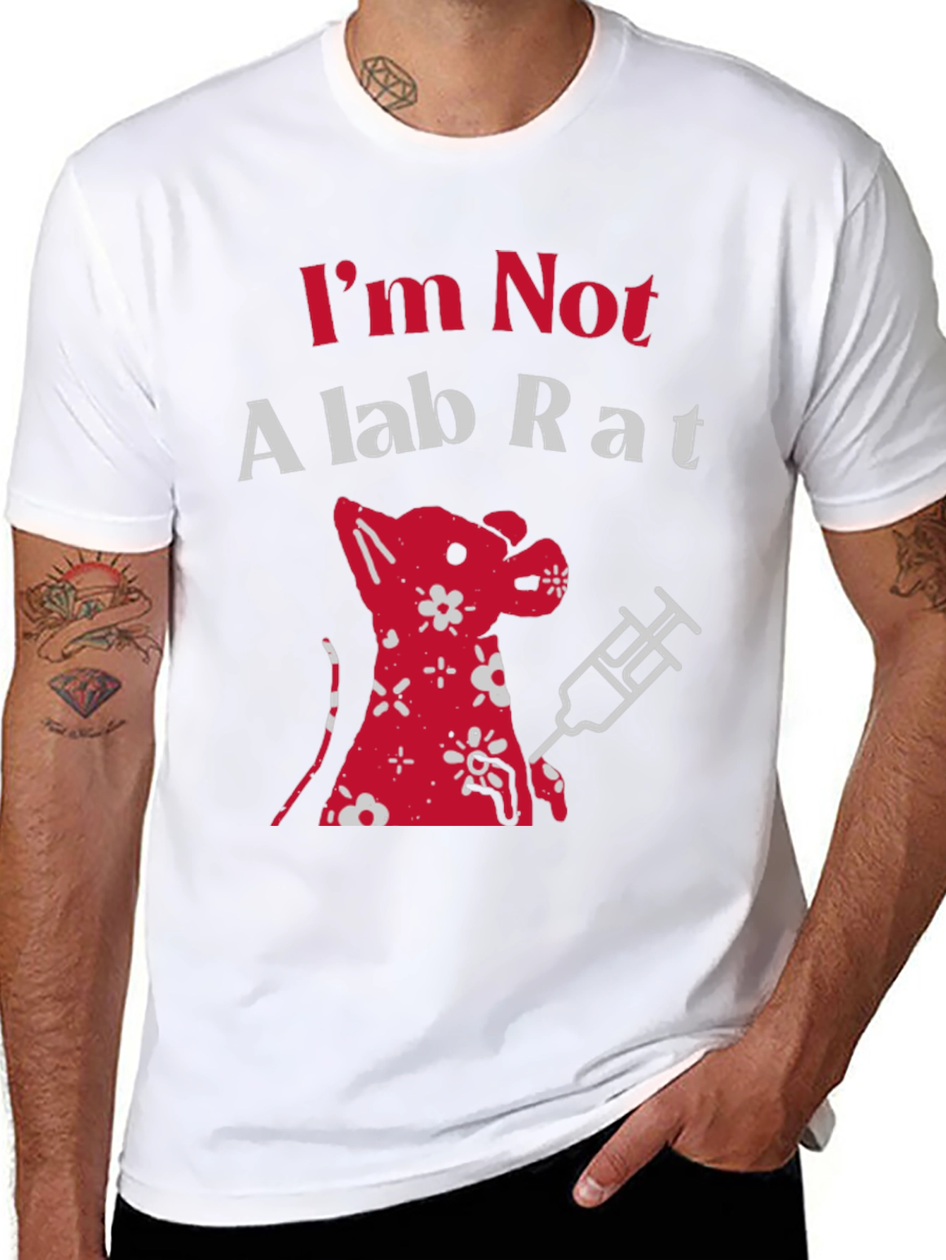 Im Not a Lab Rat Graphic Tee