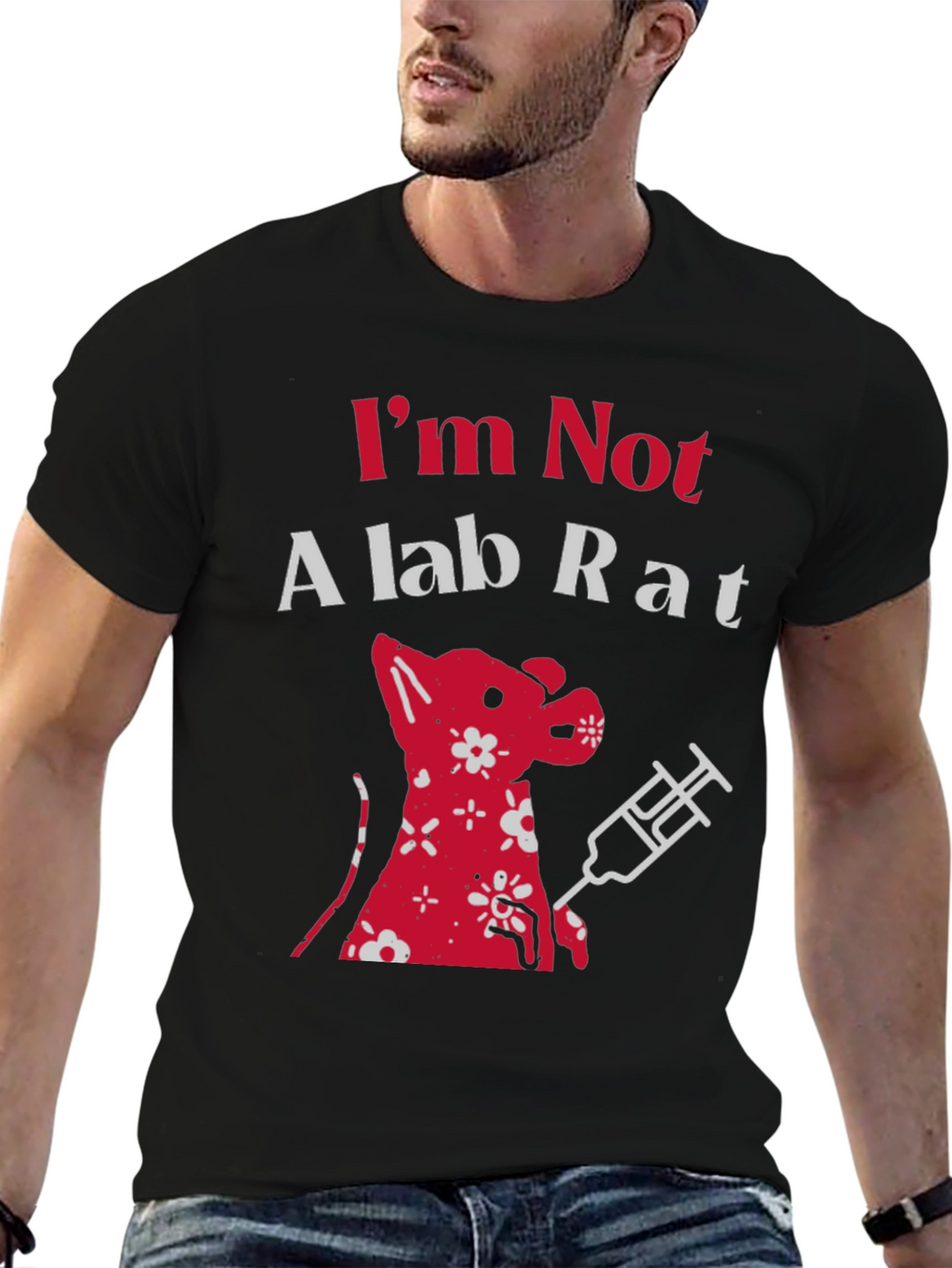 Im Not a Lab Rat Graphic Tee
