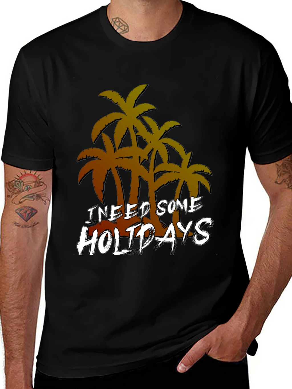 I Need Some Holidays Graphic T-Shirt