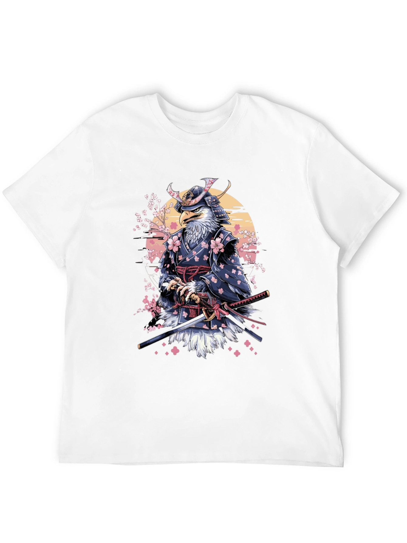 Eagle Samurai T-Shirt - Unique Graphic Tee
