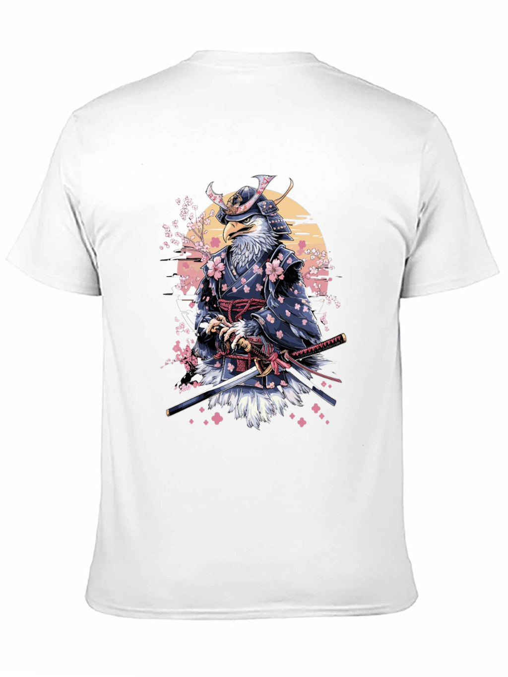 Eagle Samurai T-Shirt - Unique Graphic Tee