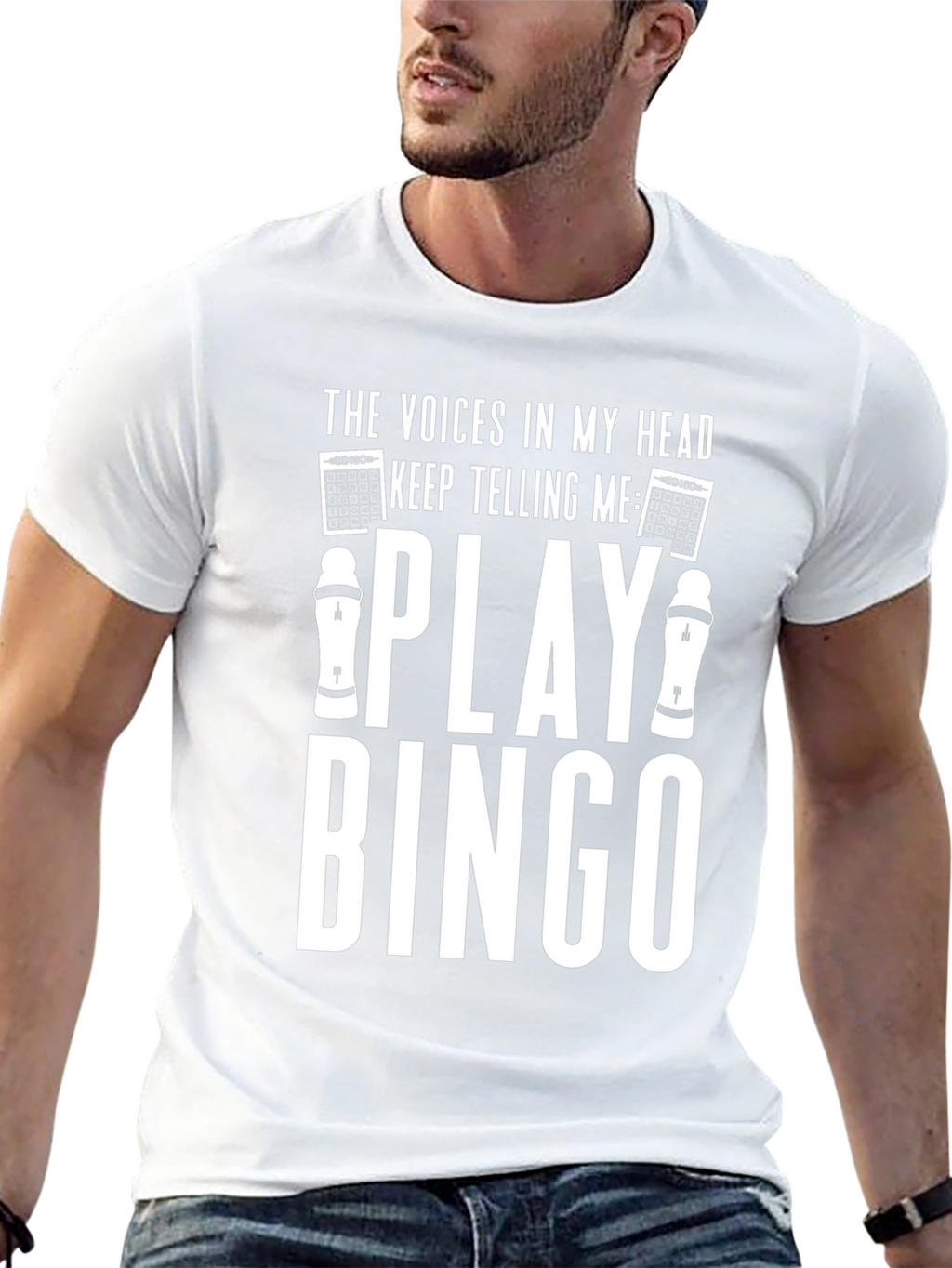 Voices in My Head Bingo T-Shirt