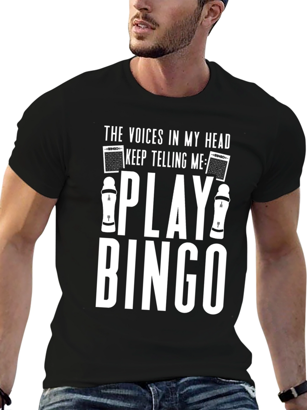 Voices in My Head Bingo T-Shirt