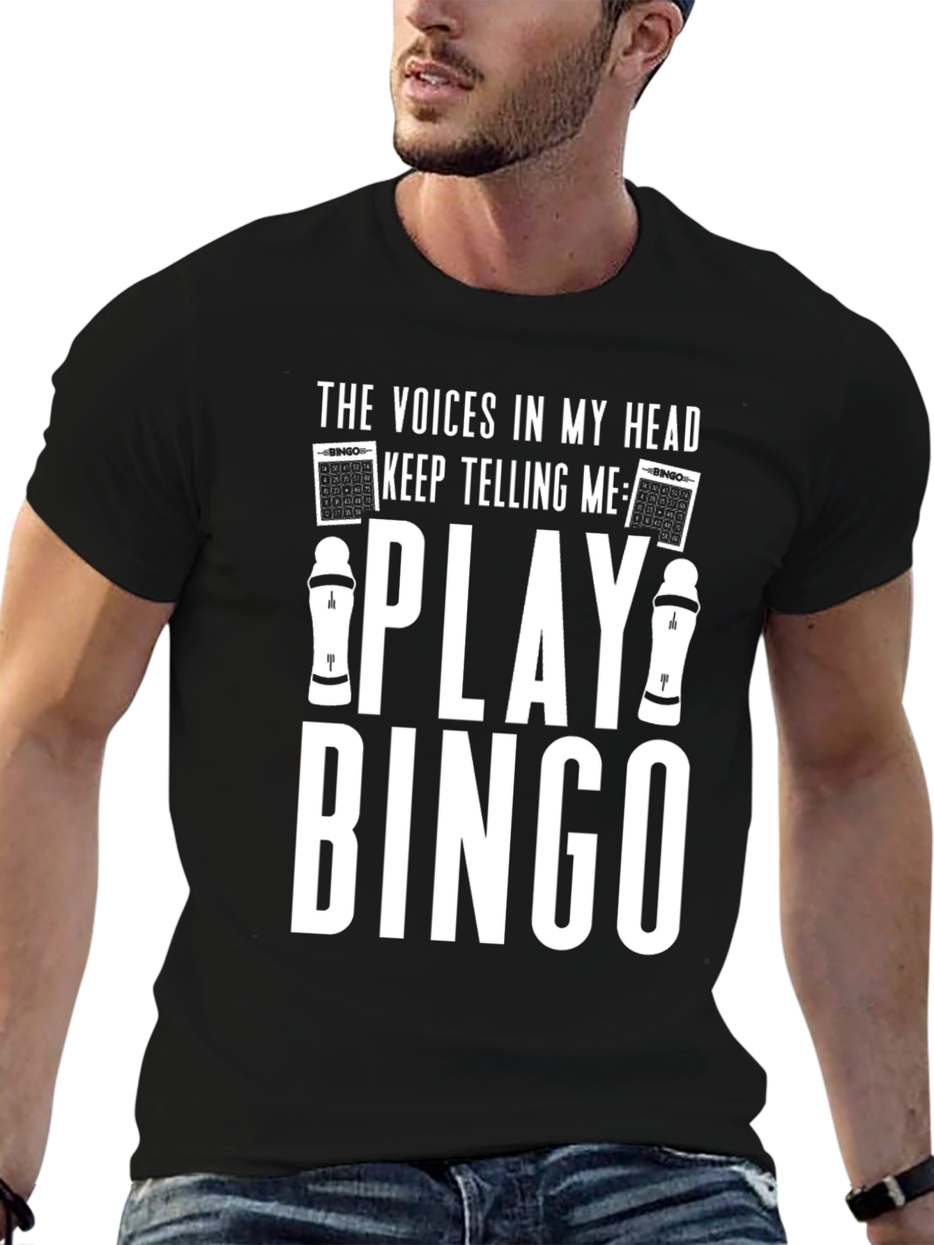 Voices in My Head Bingo T-Shirt