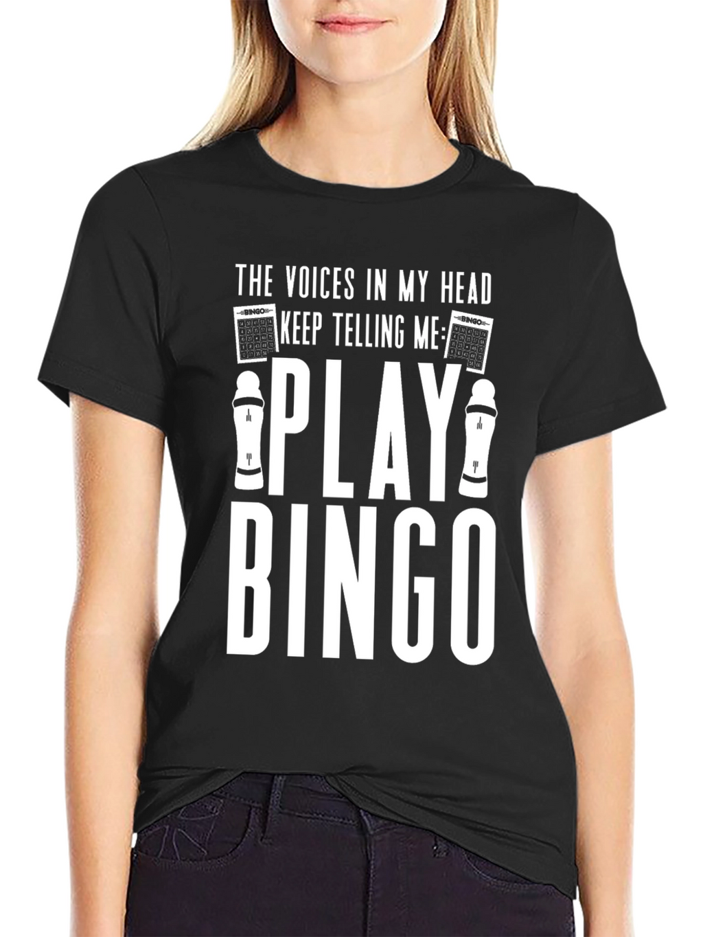 Voices in My Head Bingo T-Shirt