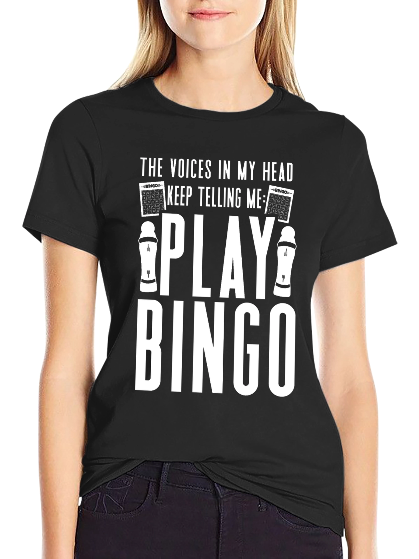 Voices in My Head Bingo T-Shirt